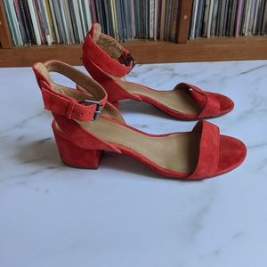 Madewell strappy block heel sandal